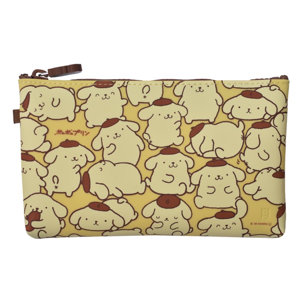 ポムポムプリン コスメポーチ NUU ヌウ ワクワク サンリオ ピージーデザイン