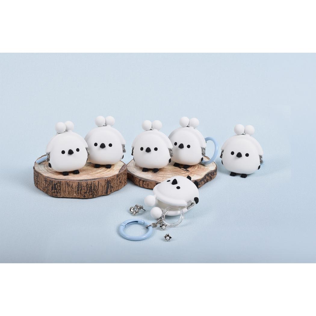 コインケース 3D POCHI-Bit ポチビット フレンズバード シマエナガ ピージーデザイン