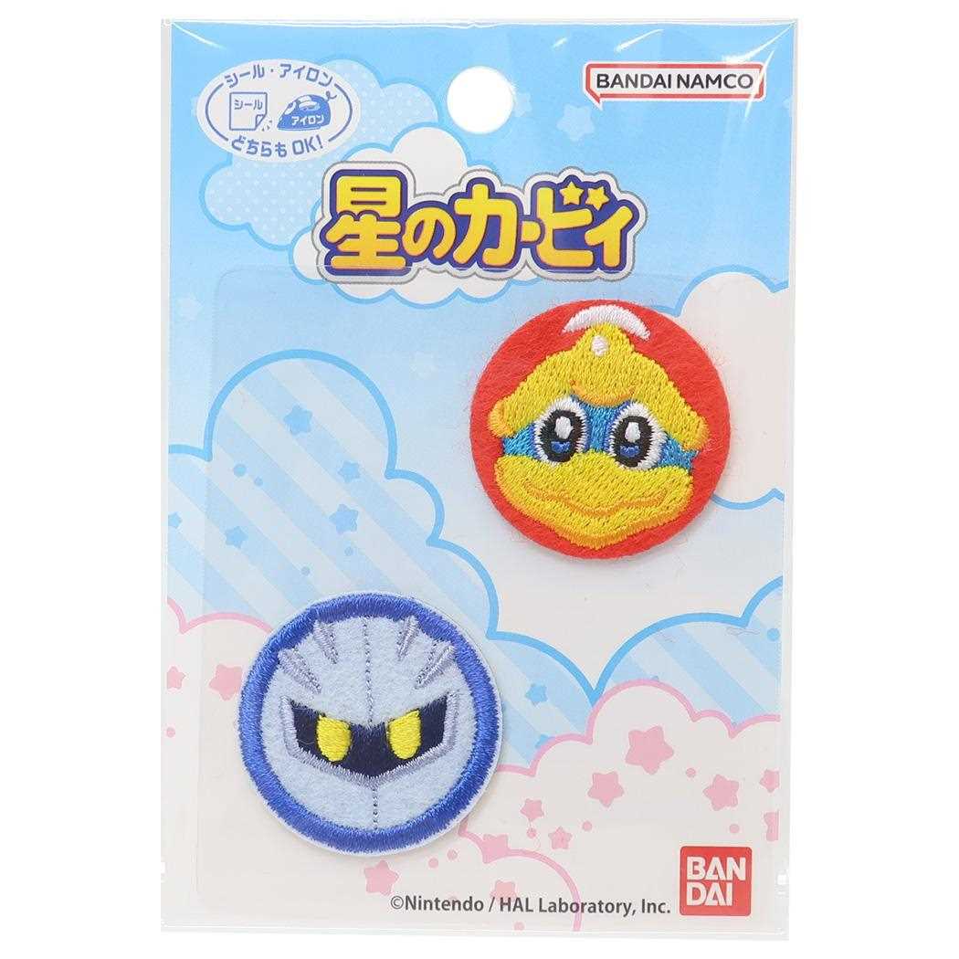 星のカービィ ワッペン アイロンパッチシール デデデ大王 メタナイト パイオニア 手芸用品 キャラクター グッズ メール便可 シネマコレクション