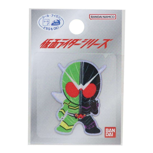 仮面ライダーW ワッペン アイロンパッチシール 特撮ヒーロー バンダイ 手芸用品 キャラクター グッズ メール便可 シネマコレクション