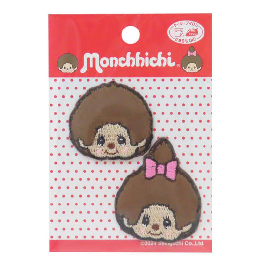 モンチッチ ワッペン アイロンパッチシール パイオニア 手芸用品 キャラクター グッズ メール便可 シネマコレクション