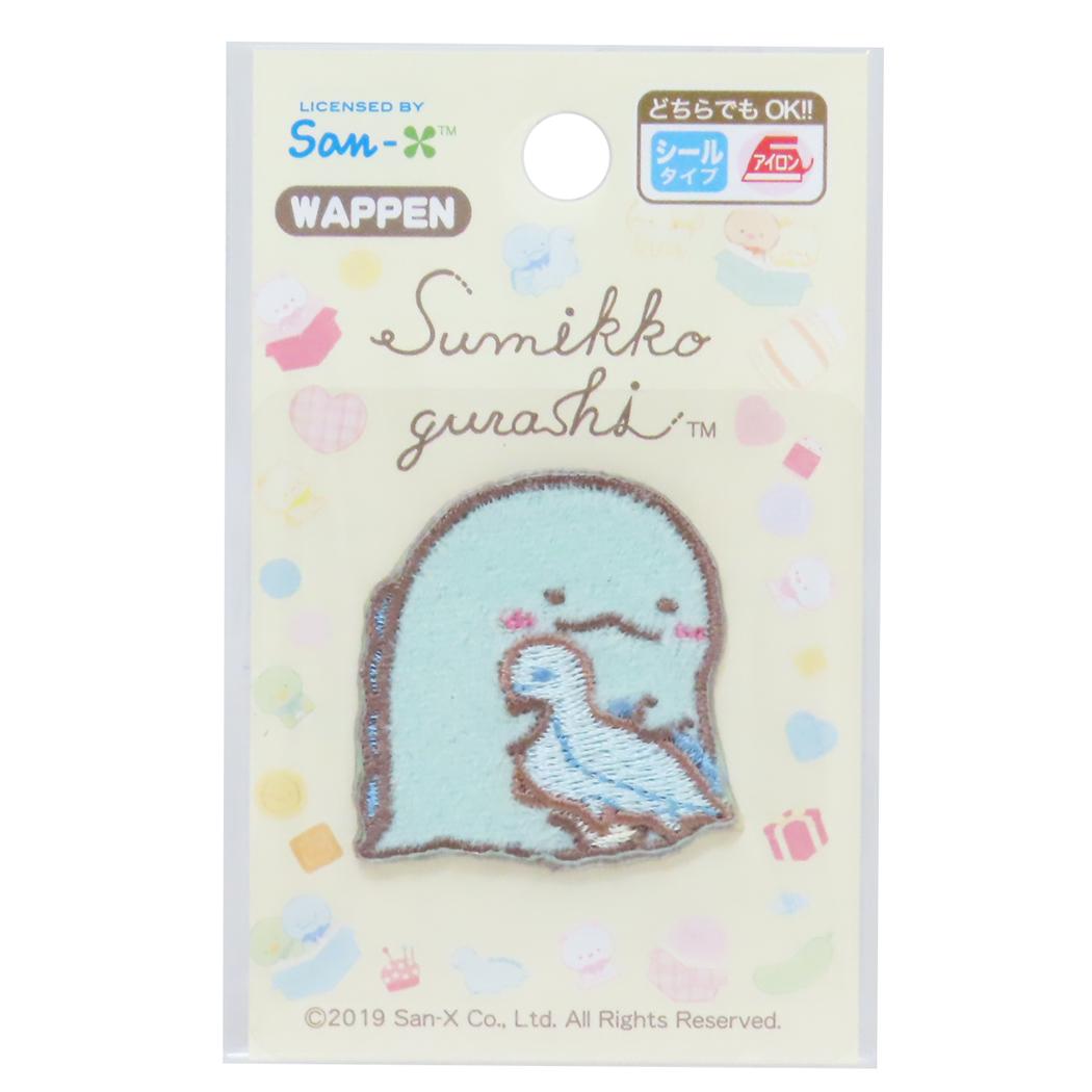 すみっコぐらし アイロンパッチシール ワッペン とかげ サンエックス パイオニア 手芸用品 キャラクター グッズ メール便可 シネマコレクション