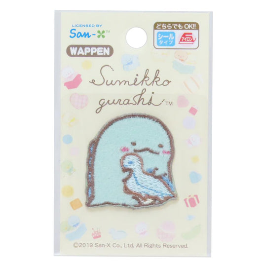 すみっコぐらし アイロンパッチシール ワッペン とかげ サンエックス パイオニア 手芸用品 キャラクター グッズ メール便可 シネマコレクション