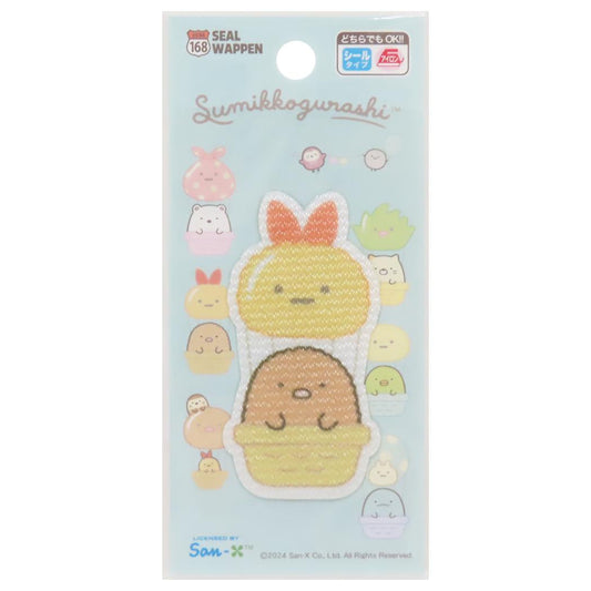 すみっコぐらし アイロンパッチシール シールワッペン 気球 とんかつ サンエックス パイオニア 手芸用品 キャラクター グッズ メール便可 シネマコレクション