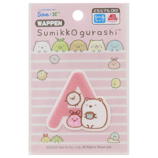 すみっコぐらし アイロンパッチシール ワッペン Ａ しろくま ふろしき サンエックス パイオニア 手芸用品 キャラクター グッズ メール便可 シネマコレクション