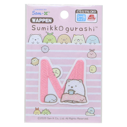 すみっコぐらし ワッペン アイロンパッチシール M サンエックス パイオニア 手芸用品 大きい キャラクター グッズ メール便可 シネマコレクション