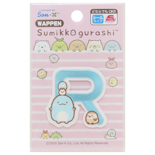 すみっコぐらし アイロンパッチシール ワッペン Ｒ とかげ サンエックス パイオニア 手芸用品 キャラクター グッズ メール便可 シネマコレクション