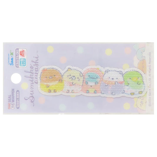 すみっコぐらし アイロンパッチシール ワッペン サンエックス パイオニア 手芸用品 キャラクター グッズ メール便可 シネマコレクション