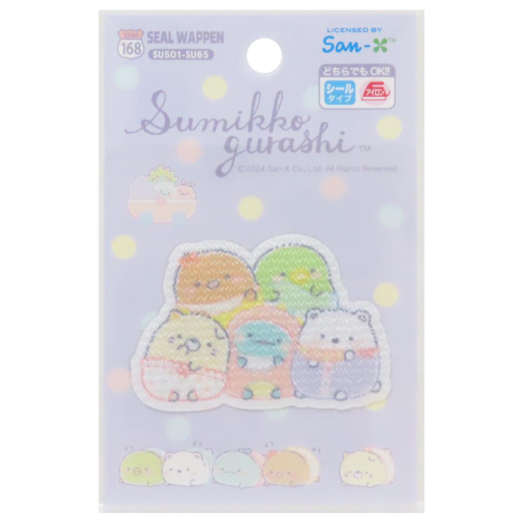 すみっコぐらし アイロンパッチシール ワッペン サンエックス パイオニア 手芸用品 キャラクター グッズ メール便可 シネマコレクション