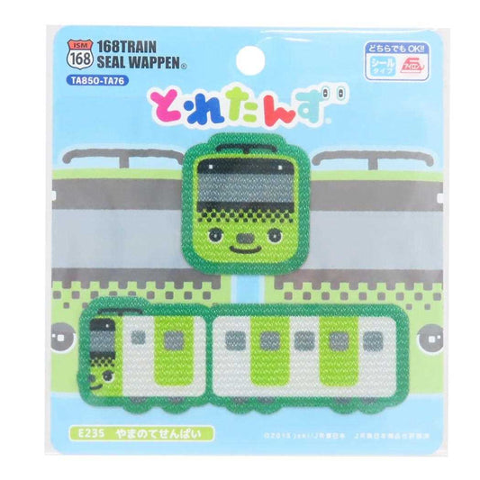とれたんず アイロンパッチシール シールワッペン E235 やまのてせんぱい パイオニア 手芸用品 キャラクター グッズ メール便可 シネマコレクション