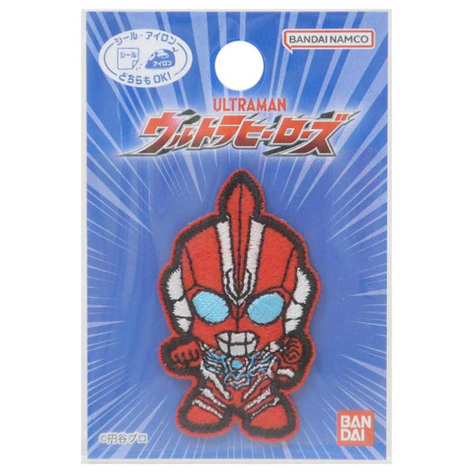 ウルトラマンオメガ ワッペン アイロンパッチシール 特撮ヒーロー バンダイ 手芸用品 キャラクター グッズ メール便可 シネマコレクション