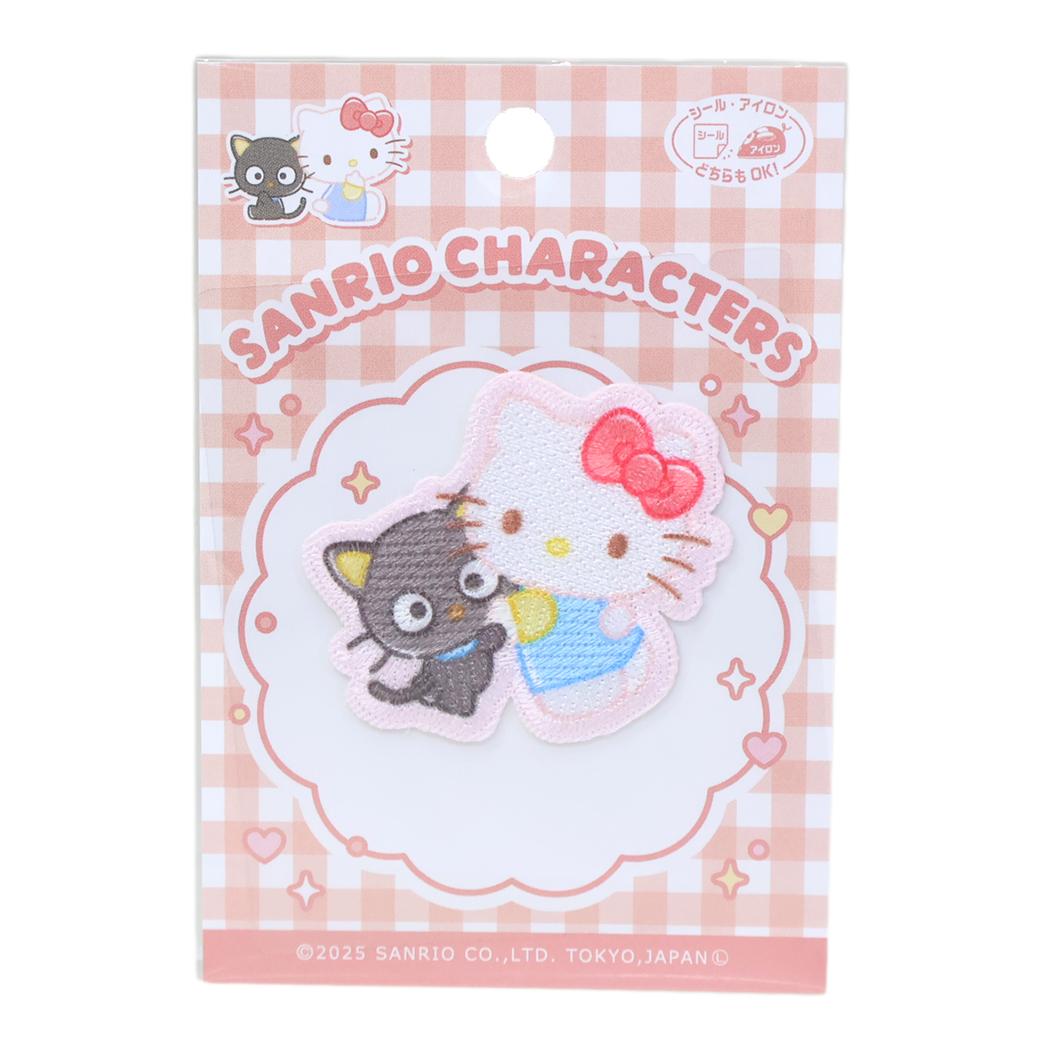 サンリオキャラクターズ アイロンパッチシール ワッペン ハローキティ チョコキャット サンリオ パイオニア 手芸用品 キャラクター グッズ メール便可 シネマコレクション