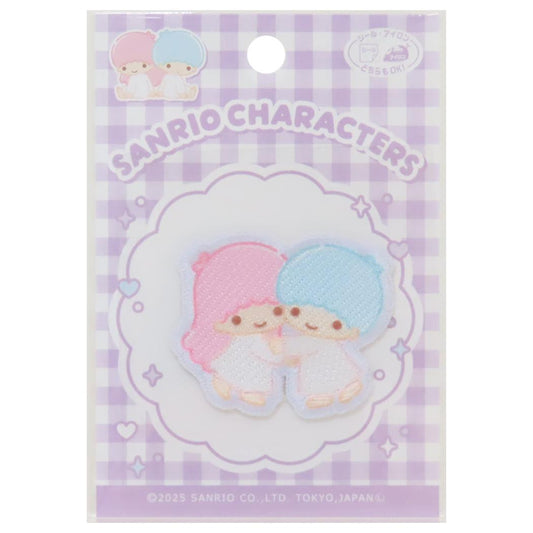 リトルツインスターズ アイロンパッチシール ワッペン サンリオワッペン サンリオ パイオニア 手芸用品 キャラクター グッズ メール便可 シネマコレクション
