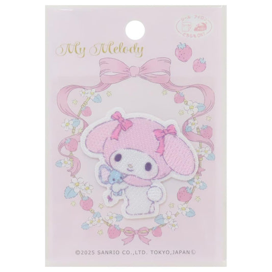 マイメロディ アイロンパッチシール ワッペン サンリオ パイオニア 手芸用品 キャラクター グッズ メール便可 シネマコレクション