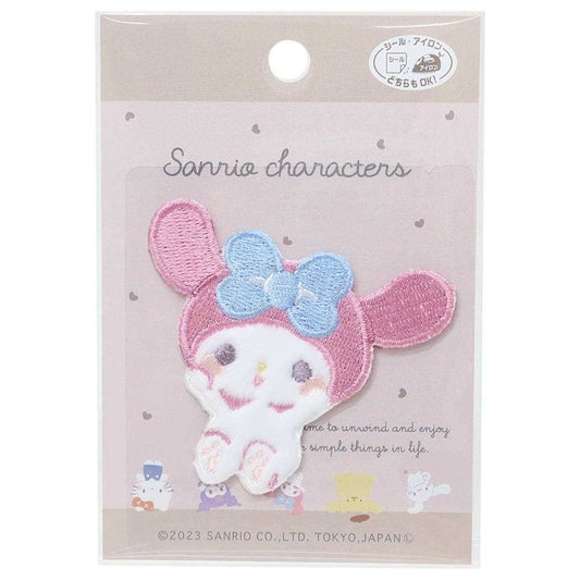 マイメロディ ワッペン アイロンパッチシール サンリオ パイオニア 手芸用品 キャラクター グッズ メール便可 シネマコレクション