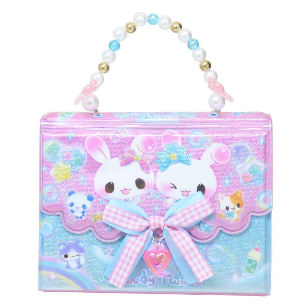 シール帳 バッグマイシールバインダー キャンディツインズ クーリア シール交換帳 シールシート10枚付き グッズ シネマコレクション