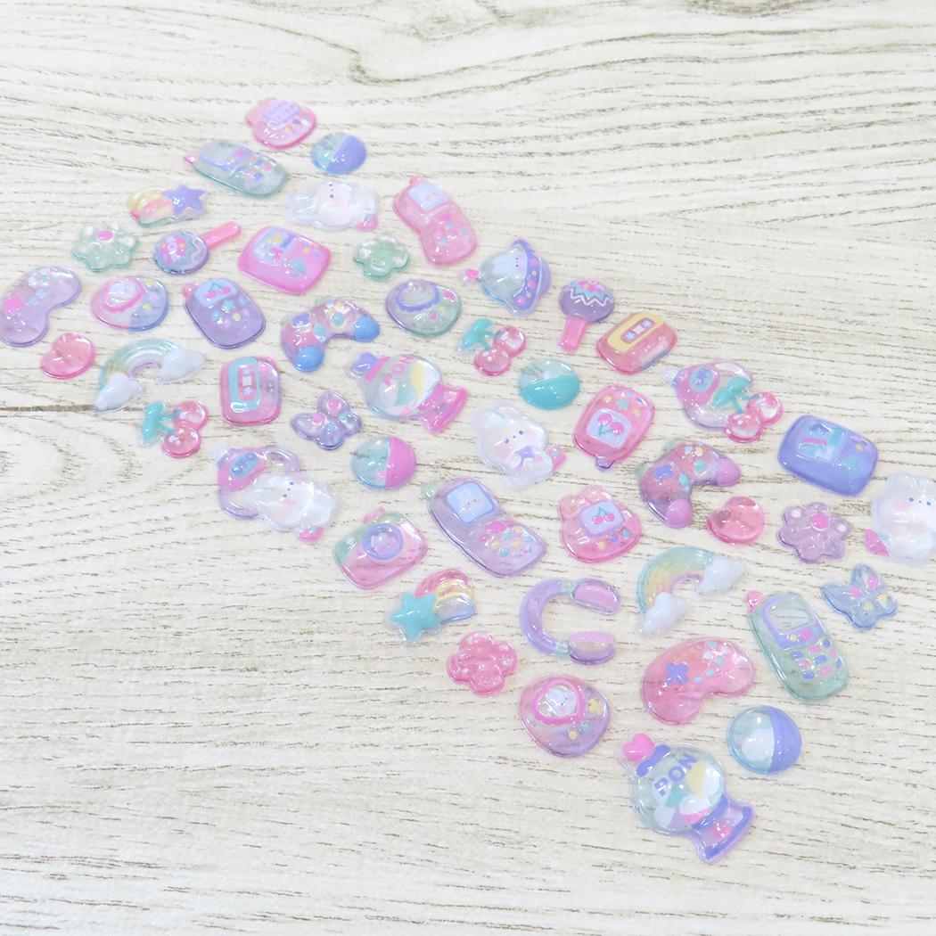 【お一人様1つまで】 シールシート ボンボンドロップシール ぴこぴこボンボン デコシール 手帳 クーリア