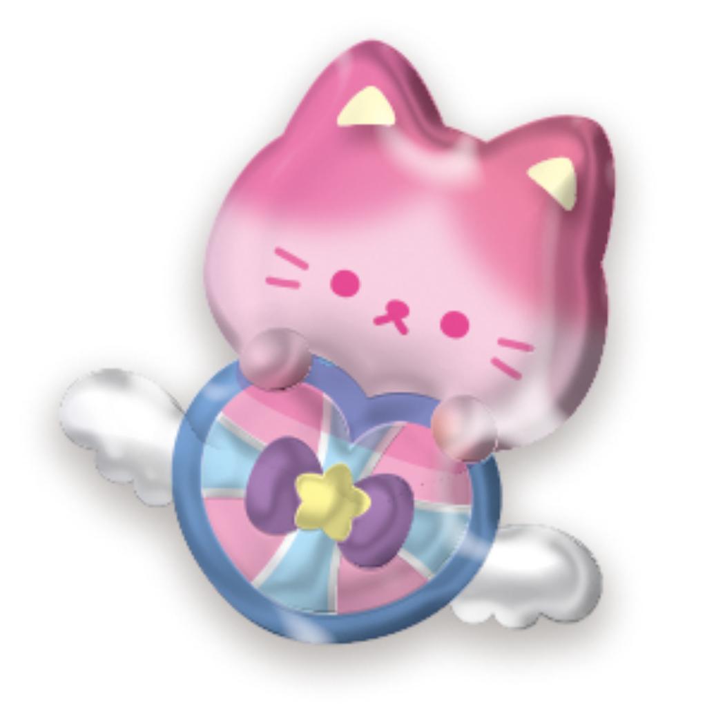 【お一人様1つまで】 シールシート ボンボンドロップシール まじょねこボンボン デコシール 手帳 クーリア