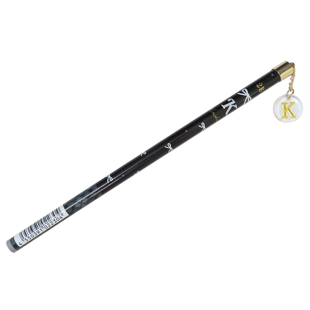 鉛筆 イニシャルマスコット鉛筆 2B K クーリア 新学期準備文具 筆記用具 プレゼント グッズ メール便可 シネマコレクション