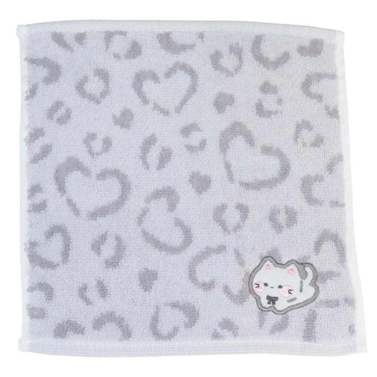 ハンドタオル ジャガードミニタオル ねこ クーリア ハンカチタオル 汗拭きタオル かわいい グッズ メール便可 シネマコレクション