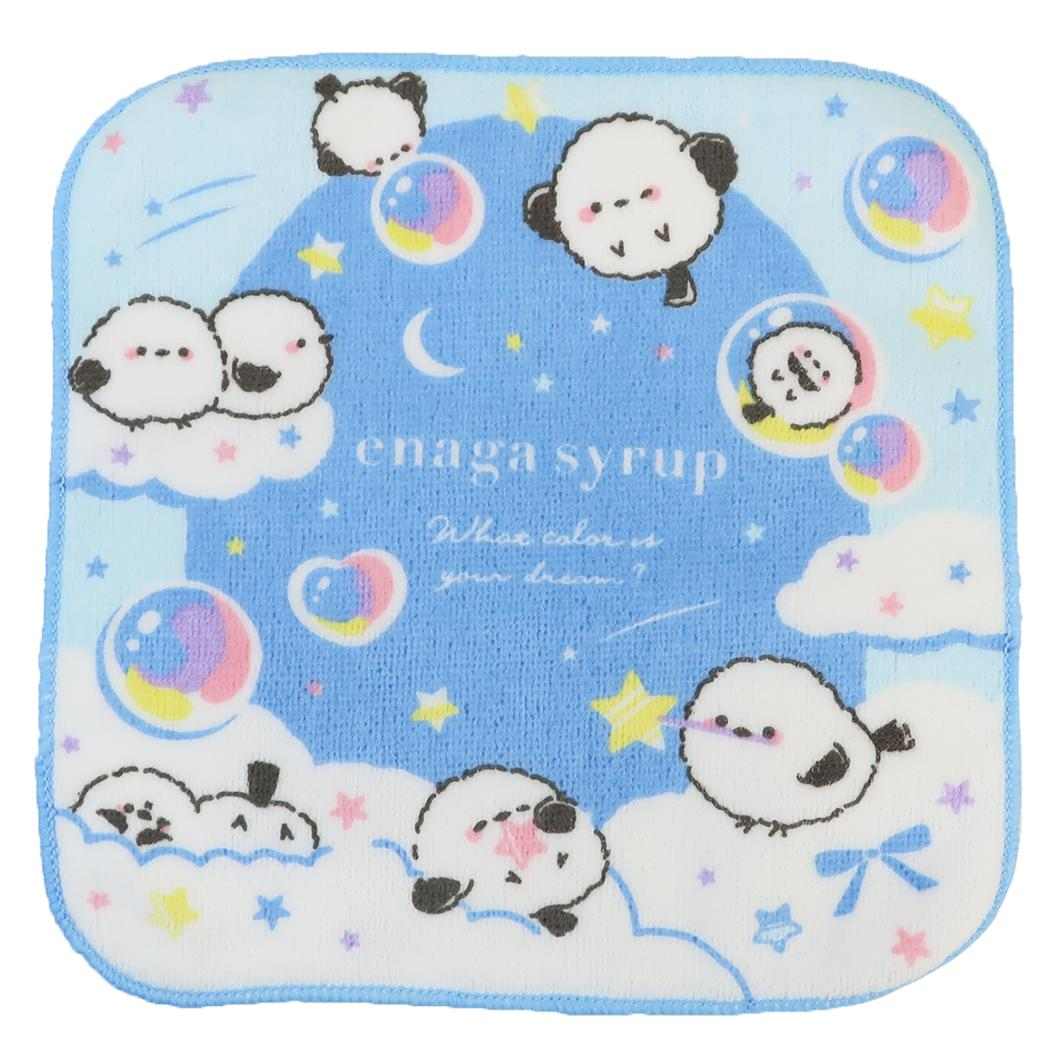 ミニタオル ハンカチタオル エナガシロップ クーリア 汗拭きタオル かわいい ネームタグ付き グッズ メール便可 シネマコレクション