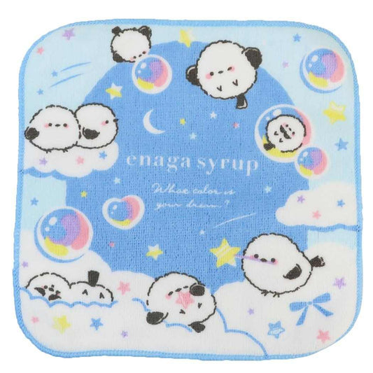 ミニタオル ハンカチタオル エナガシロップ クーリア 汗拭きタオル かわいい ネームタグ付き グッズ メール便可 シネマコレクション