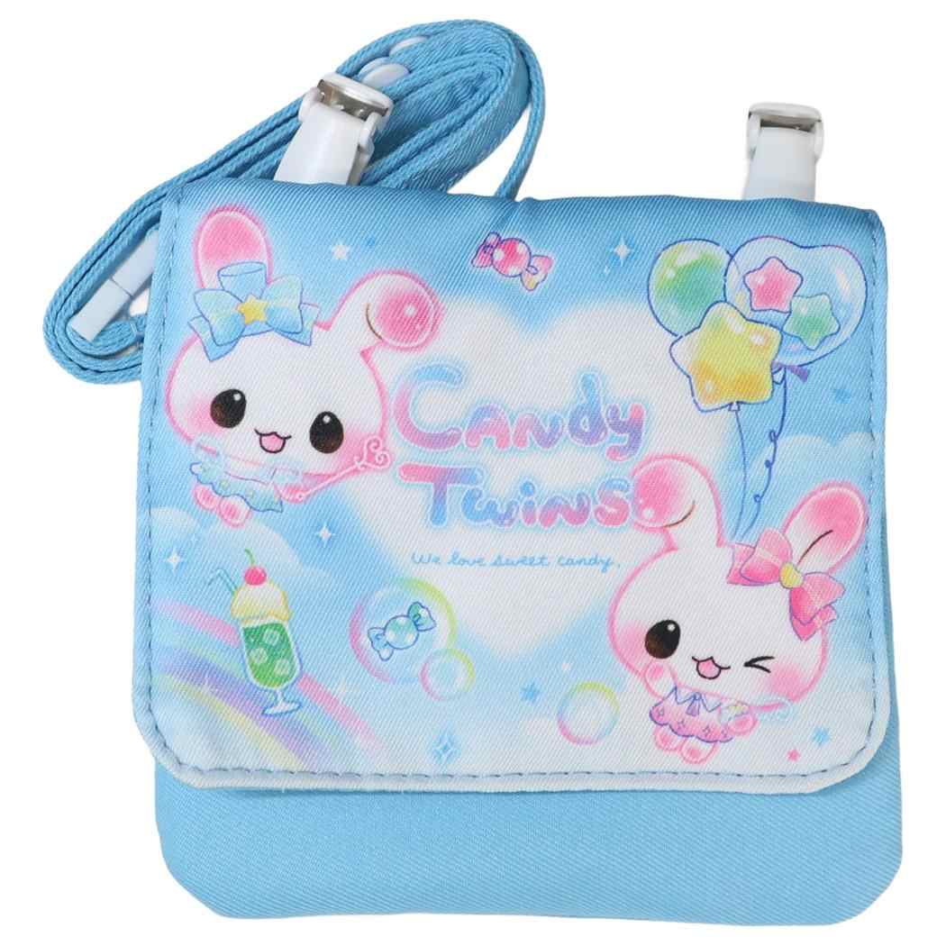 クリップポケット ショルダー付きマルチポッケ キャンディツインズ クーリア クリップポーチ キッズポーチ かわいい グッズ メール便可 シネマコレクション