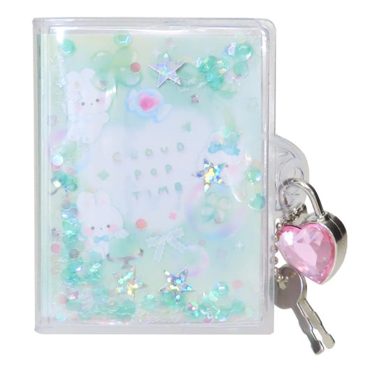 クラウドポップタイム メモ帳 キラキラフレークメモ クローバー クーリア 新学期準備文具 かわいい グッズ メール便可 シネマコレクション