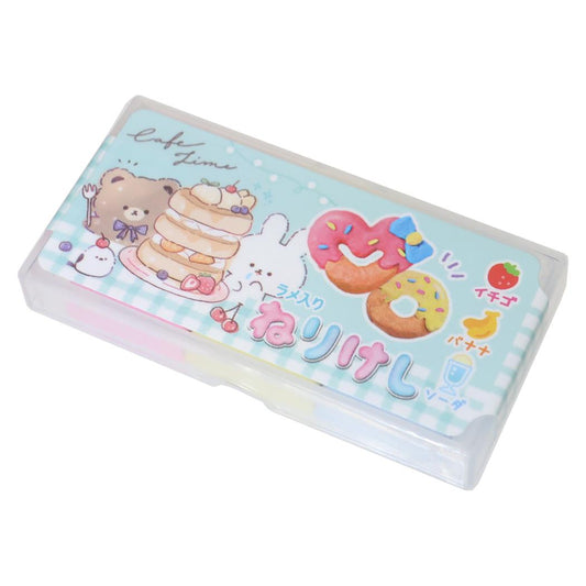 消しゴム ラメ入りねりけし カフェタイム クーリア 新学期準備文具 かわいい グッズ メール便可 シネマコレクション