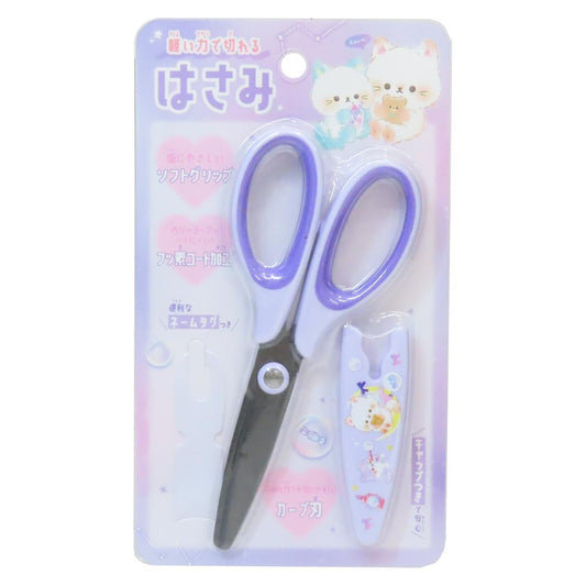 はさみ 軽い力で切れるはさみ ナイトミャウ クーリア 新学期準備文具 小学生 プレゼント かわいい グッズ メール便可 シネマコレクション