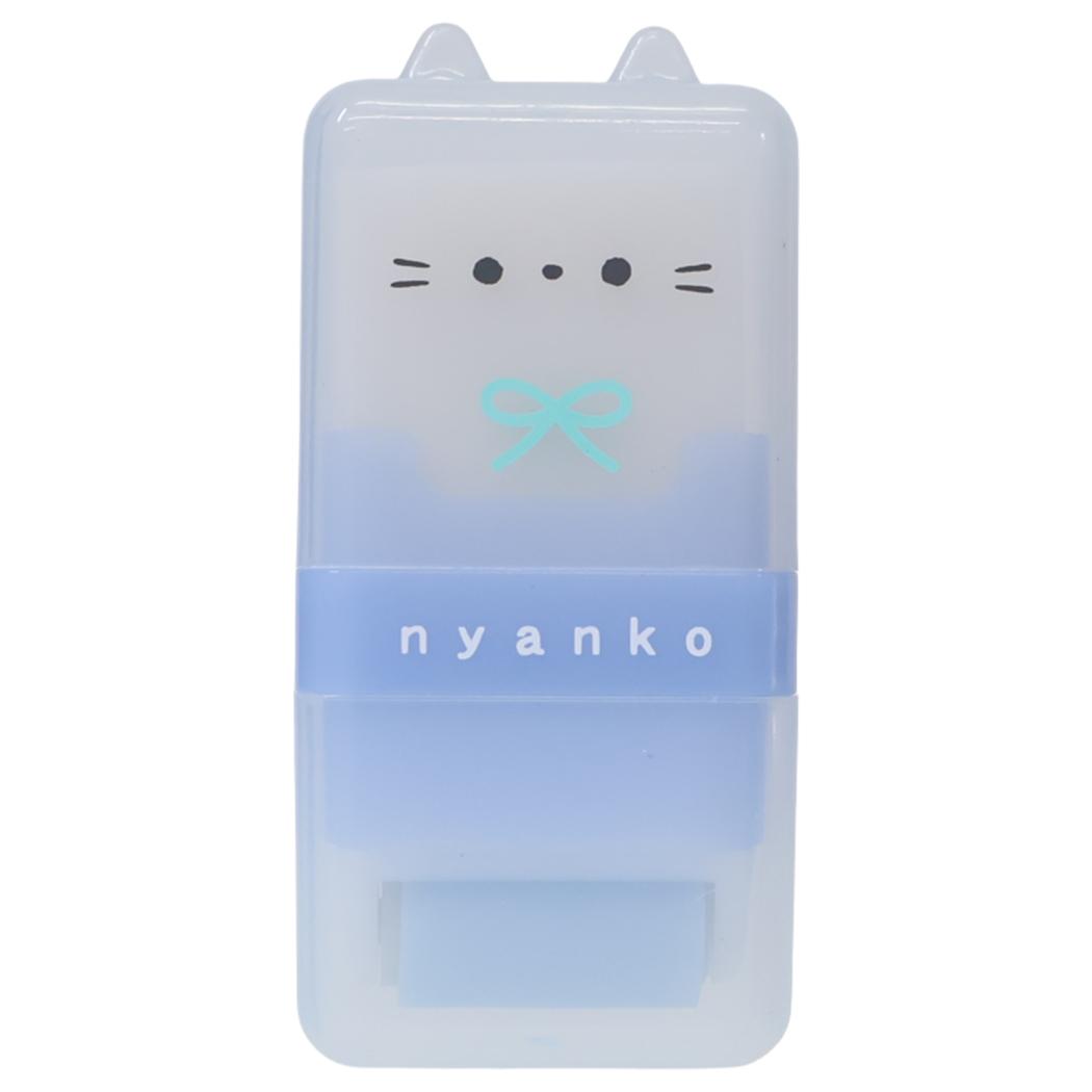 おててこれくしょん Otete Collection けしごむ みみ付きローラー消しゴム ブルー クーリア 新学期準備文具 かわいい グッズ メール便可 シネマコレクション