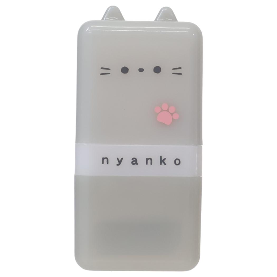 おててこれくしょん Otete Collection けしごむ みみ付きローラー消しゴム グレー クーリア 新学期準備文具 かわいい グッズ メール便可 シネマコレクション