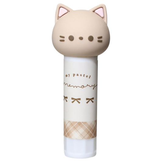 おててコレクション Otete Collection 糊 マスコット付きスティックのり マイパステルメモリー ねこ クーリア 新学期準備文具 小学生 中学生 高校生 グッズ シネマコレクション