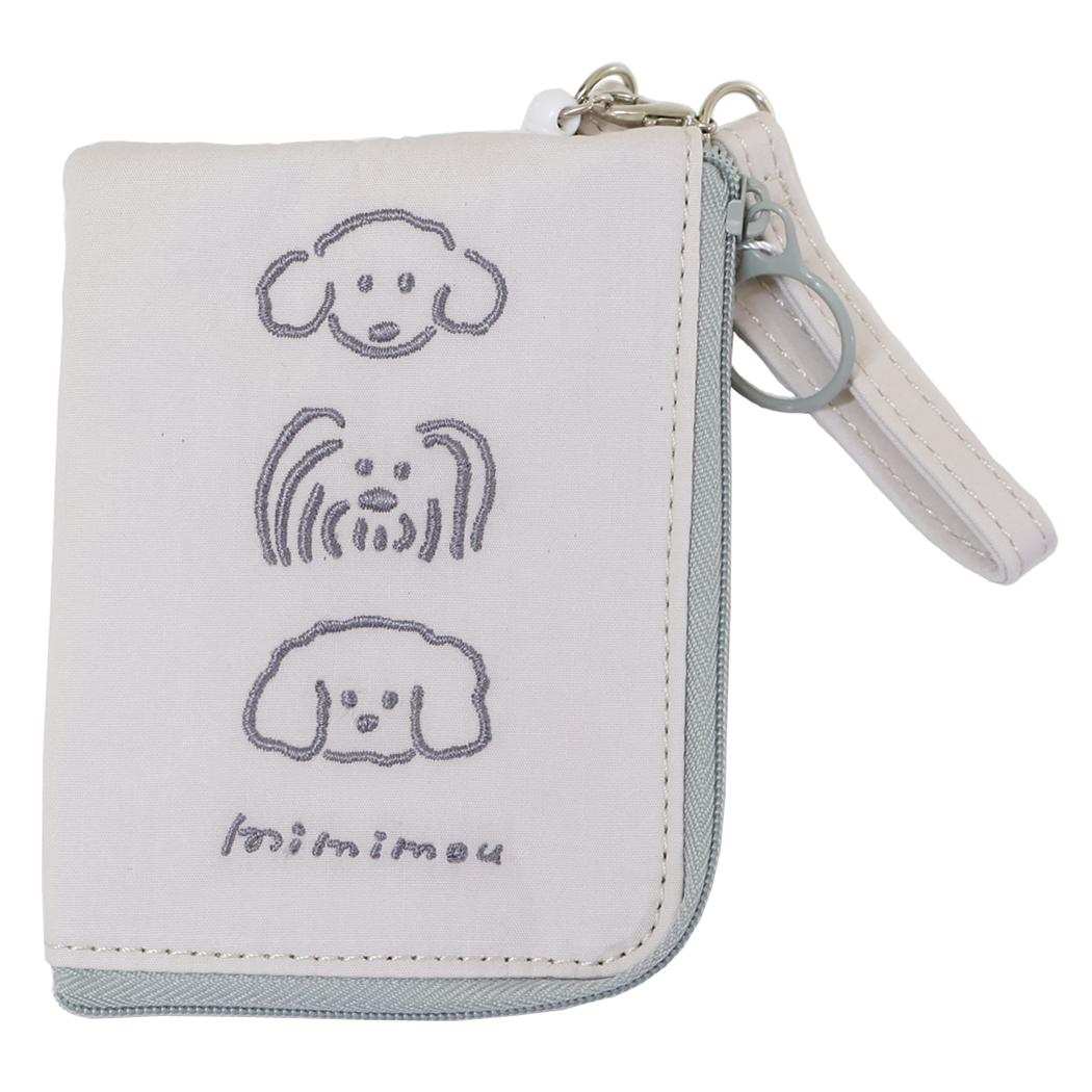 ミミムー 定期入れ デイリーポーチ イヌ クーリア 通勤 通学 かわいい グッズ メール便可 シネマコレクション