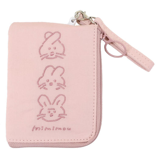 ミミムー 定期入れ デイリーポーチ ウサギ クーリア 通勤 通学 かわいい グッズ メール便可 シネマコレクション