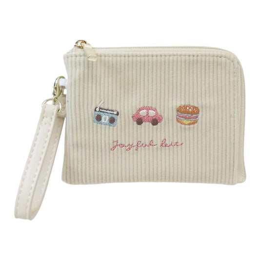 小銭入れ＆定期入れ リール付きデイリーポーチ ジョイフルビット ミックス レトロ クーリア パスケース コインケース ICカードケース かわいい グッズ メール便可 シネマコレクション