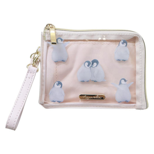 アクアレリア 定期入れ デイリーポーチ ペンギン クーリア 通勤 通学 小物入れ グッズ メール便可 シネマコレクション