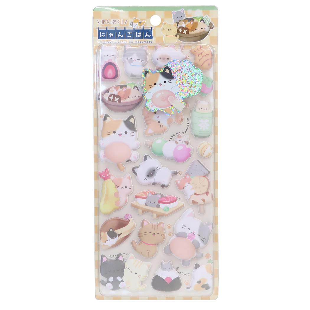 シールシート スペシャル もっちもち シール まんぷく！にゃんごはん クーリア