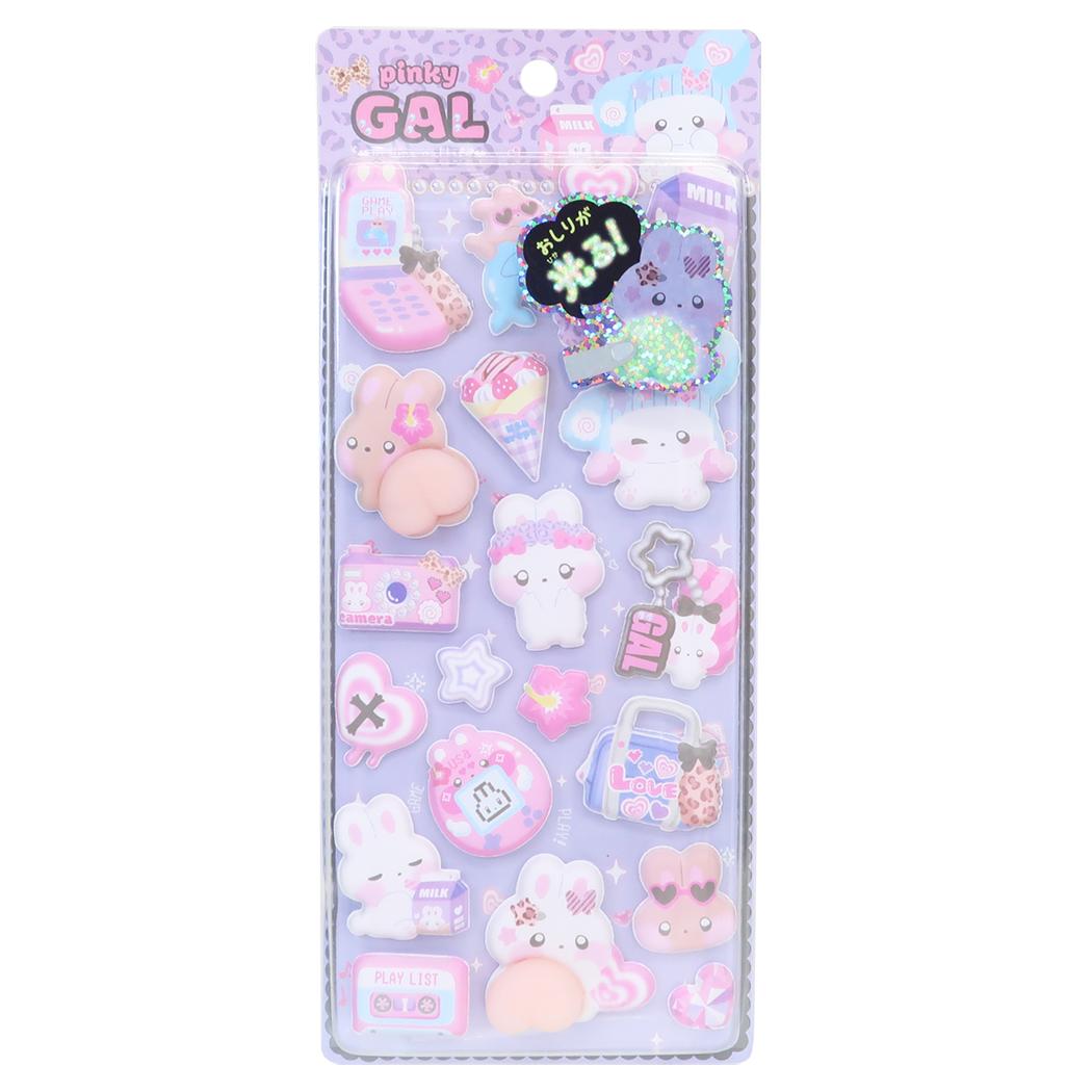 シールシート スペシャル もっちもち シール ピンキーギャル クーリア