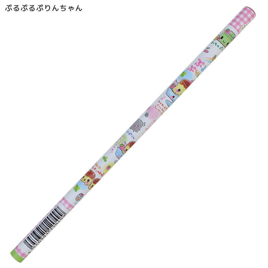 えんぴつ 丸軸 鉛筆 2B ぷるぷるぷりんちゃん クーリア