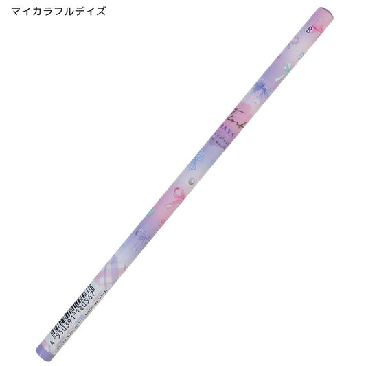 えんぴつ 丸軸 鉛筆 B マイカラフルデイズ クーリア