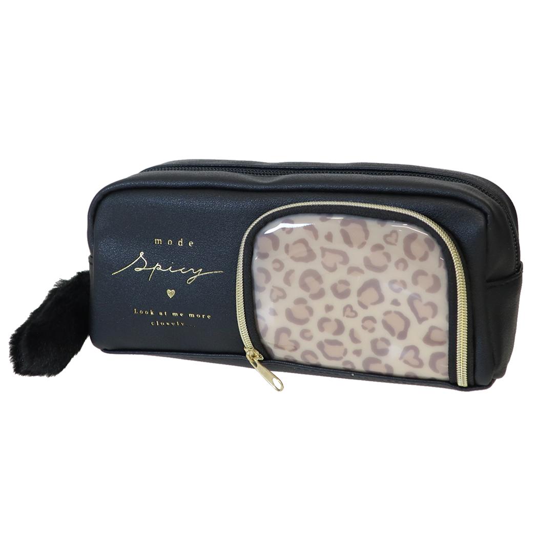ペンケース ペンポーチ レオパード クーリア