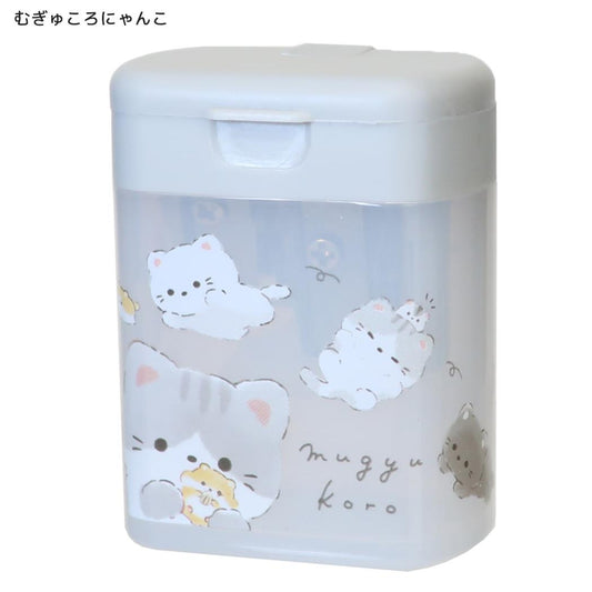 ころころアニマル 鉛筆削り 2WAYシャープナー むぎゅころにゃんこ クーリア