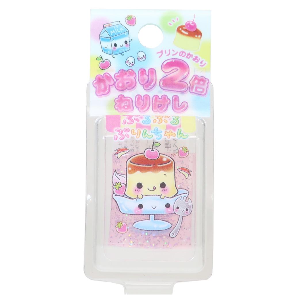 消しゴム 香り2倍クリアねりけし ぷるぷるぷりんちゃん クーリア