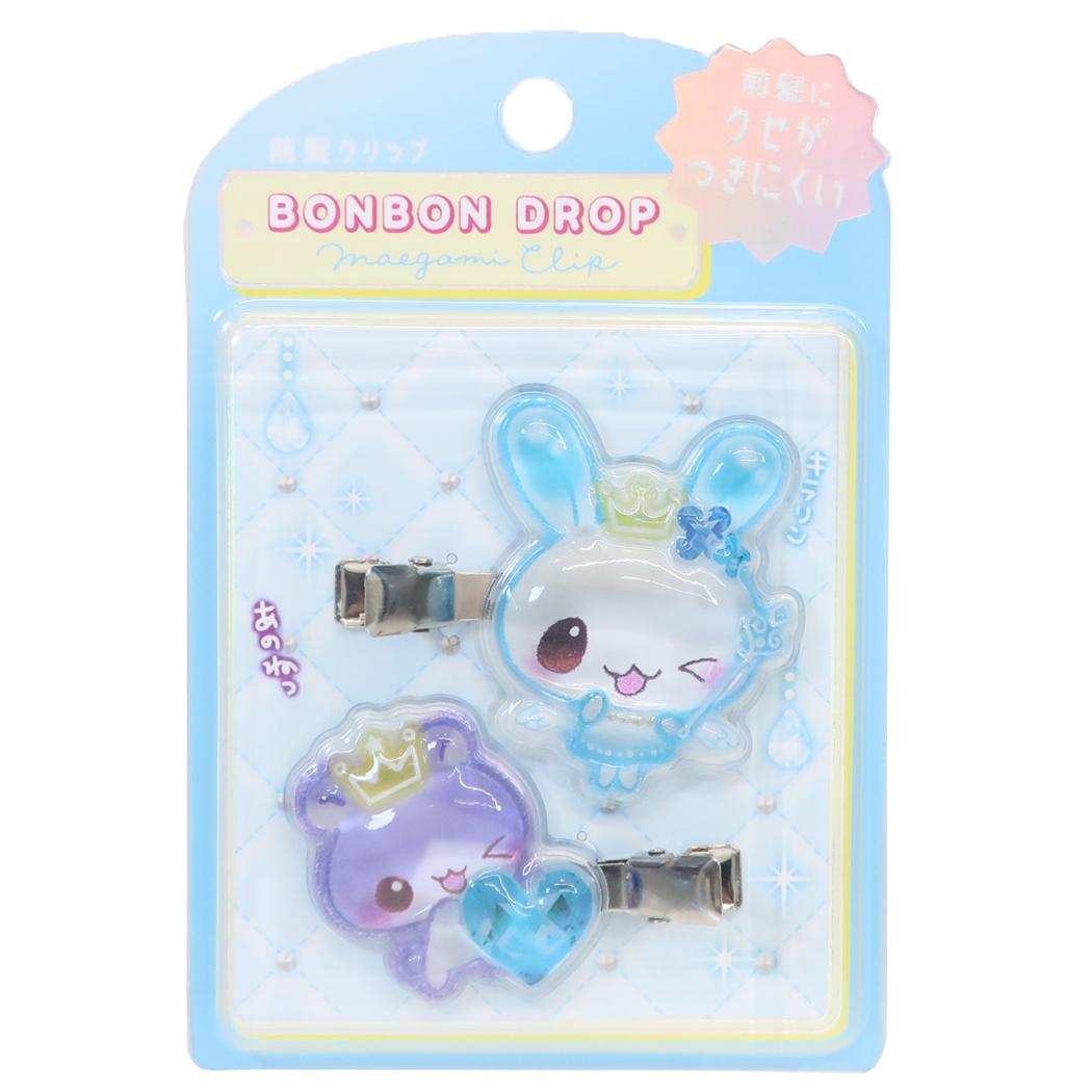 ヘアアクセサリー BONBON DROP ボンボンドロップ前髪クリップ キャンディツインズB クーリア