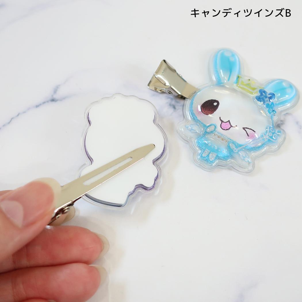 ヘアアクセサリー BONBON DROP ボンボンドロップ前髪クリップ キャンディツインズB クーリア