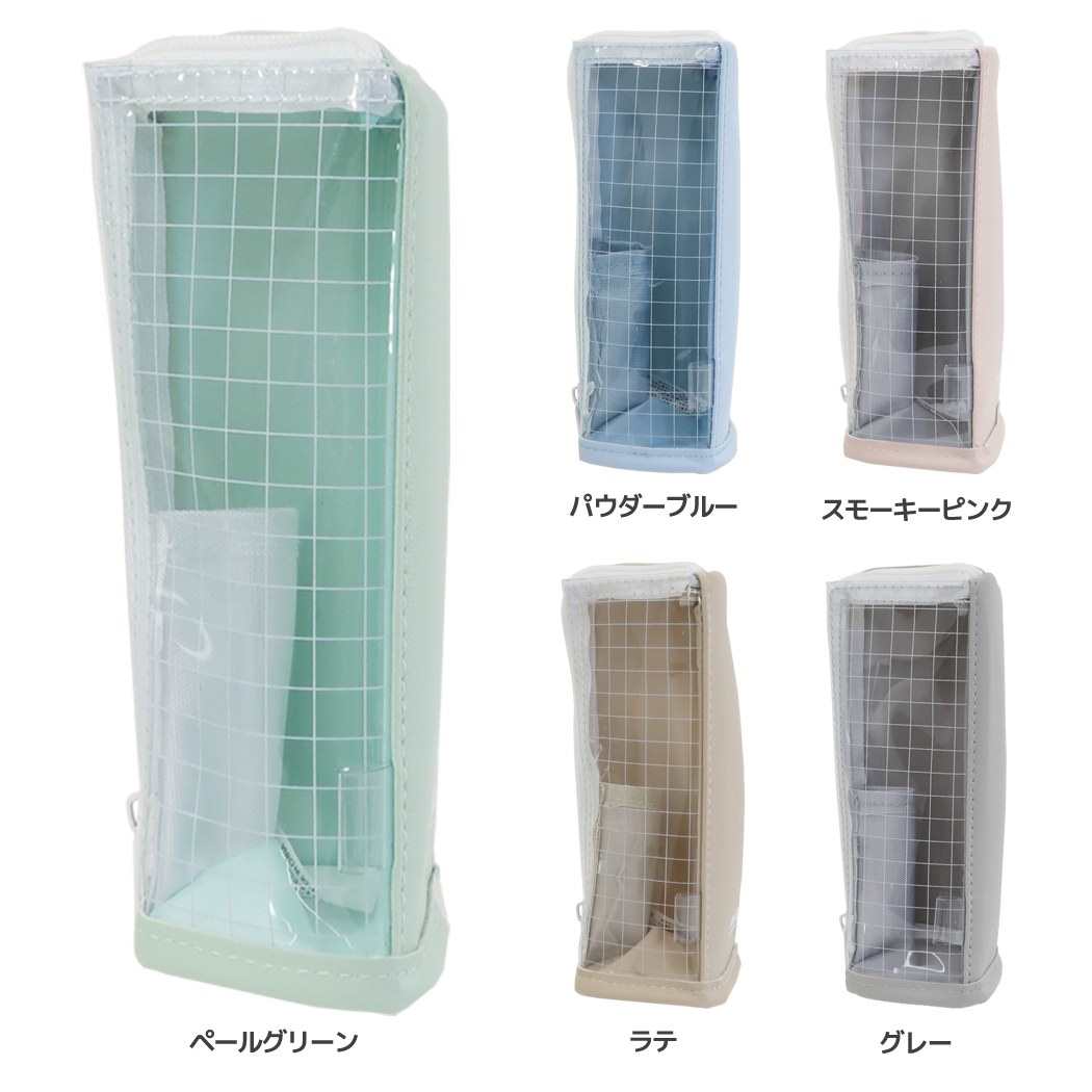 筆箱ペンケースミールスタンドペンポーチQ-LIA新入学文具シンプルグッズシネマコレクション