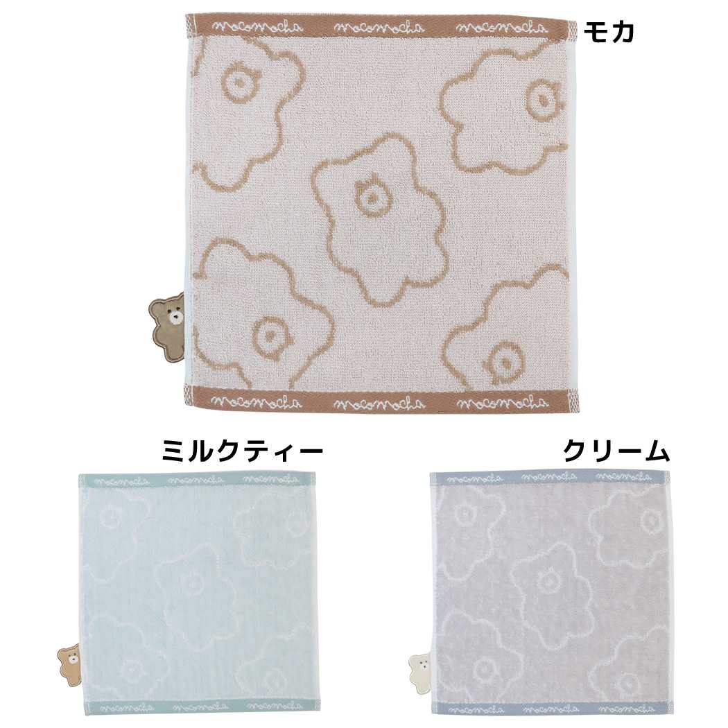 モコモカミニタオルジャガードハンカチ総柄クーリア汗拭きタオルかわいいグッズメール便可シネマコレクション