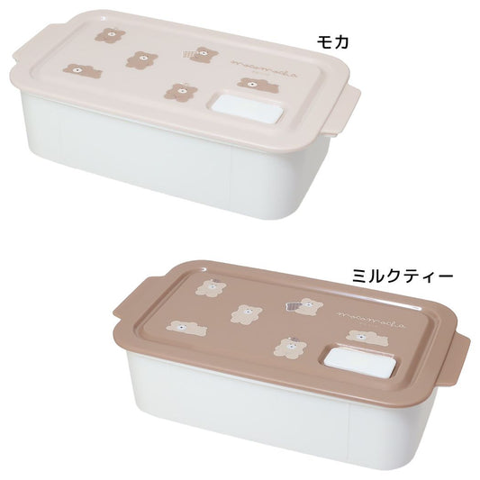 ほっこりモコモカお弁当箱抗菌ストックランチBOX新入学クーリアレンジ対応500ml保存容器新学期準備グッズシネマコレクション