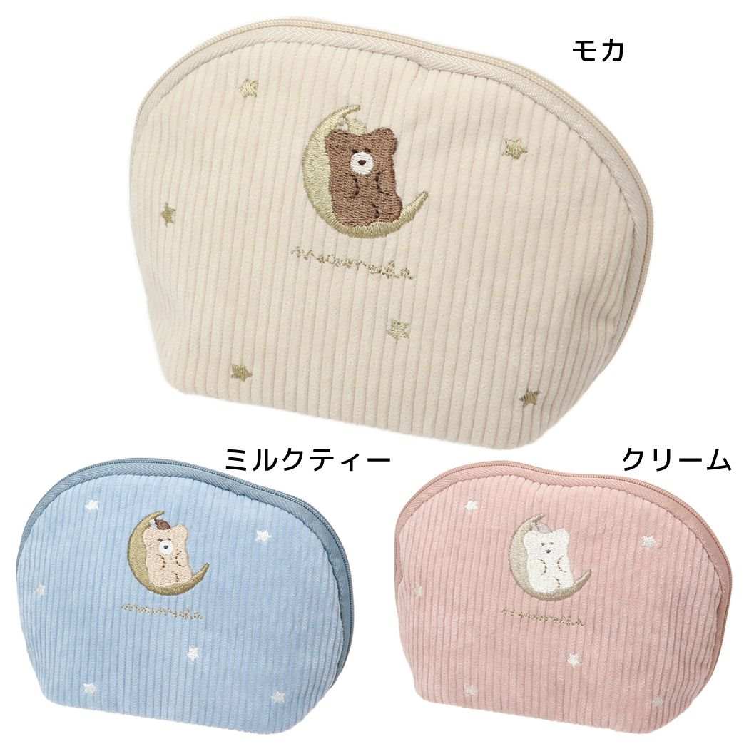 ほっこりモコモカコスメポーチラウンドポーチクーリア化粧ポーチ小物入れグッズシネマコレクション